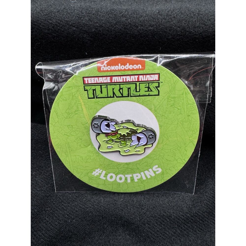 Teenage Mutant Ninja Turtles Collectible Pin Badge Enamel Loot Crate PinBack New